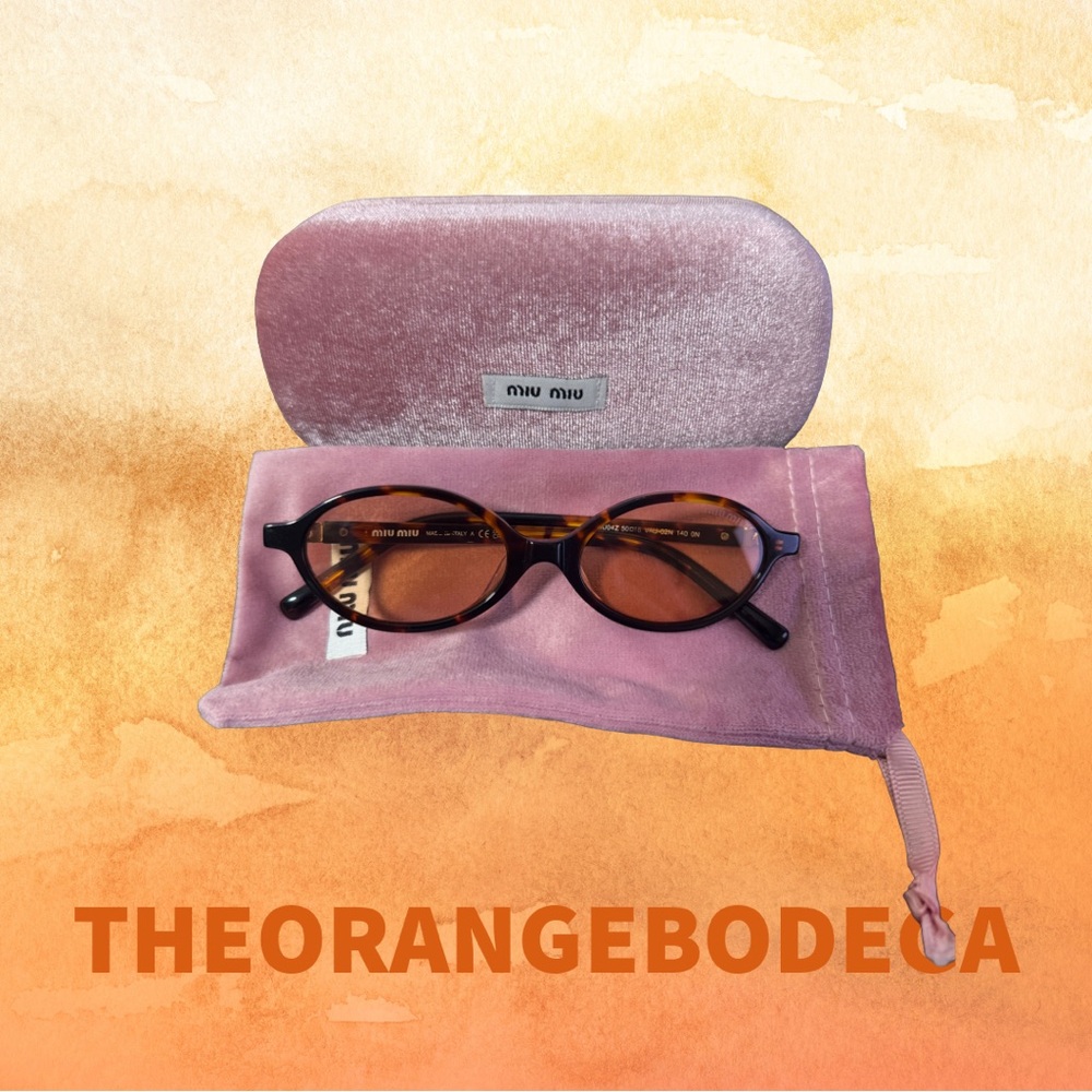 Miu Miu Tortoise Shell Glasses